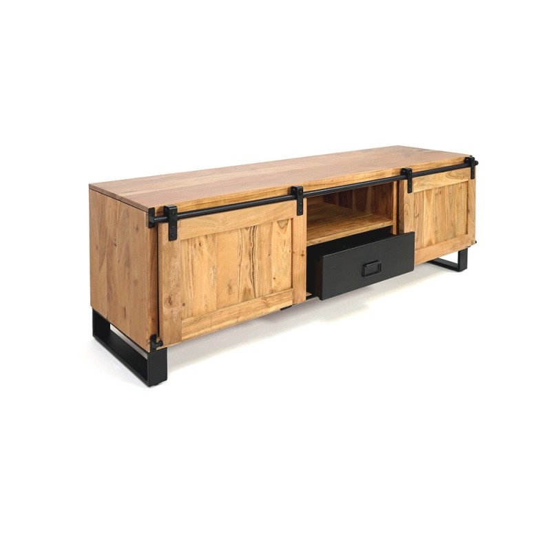 TV-Möbel aus Holz & Metall 160 cm - Osaka