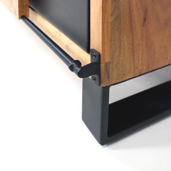 TV-Möbel aus Holz & Metall 160 cm - Osaka