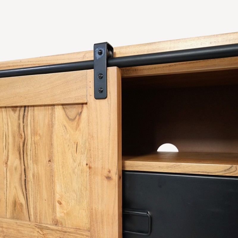 TV-Möbel aus Holz & Metall 160 cm - Osaka