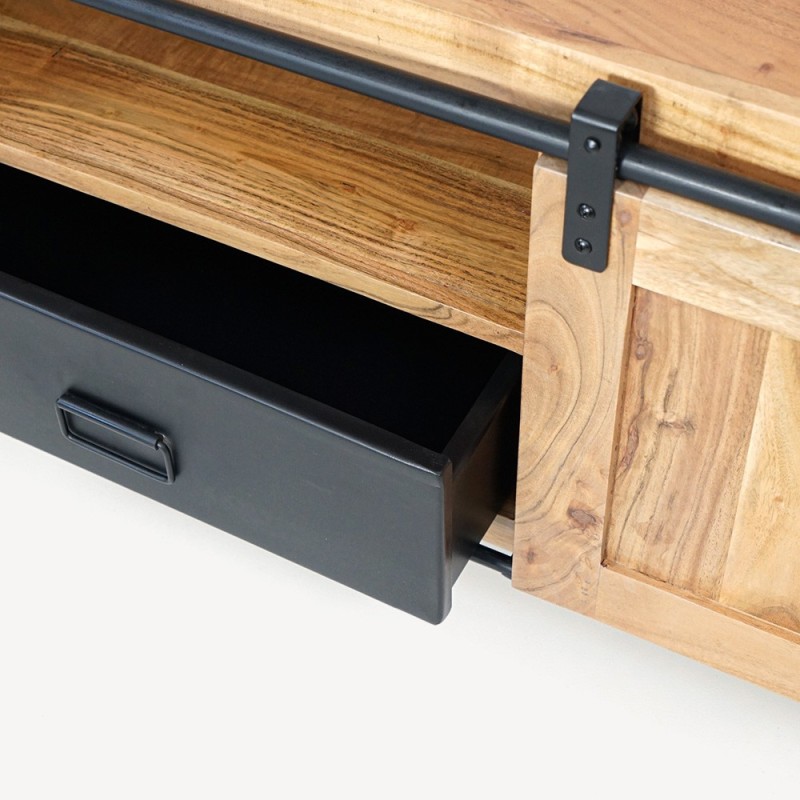 TV-Möbel aus Holz & Metall 160 cm - Osaka