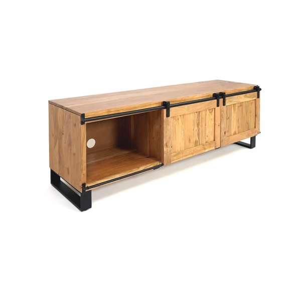 TV-Möbel aus Holz & Metall 160 cm - Osaka