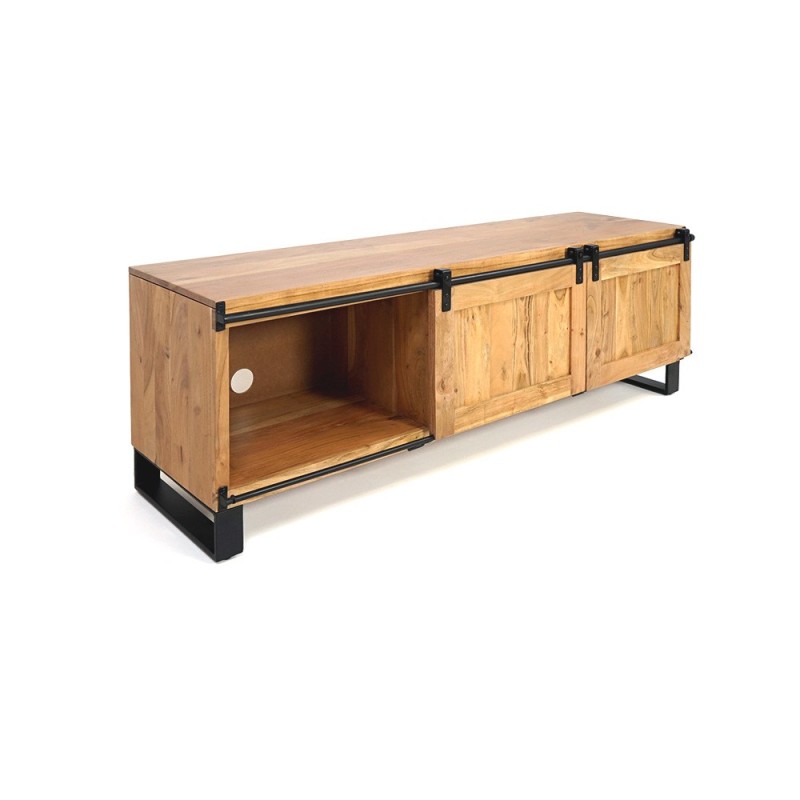 TV-Möbel aus Holz & Metall 160 cm - Osaka