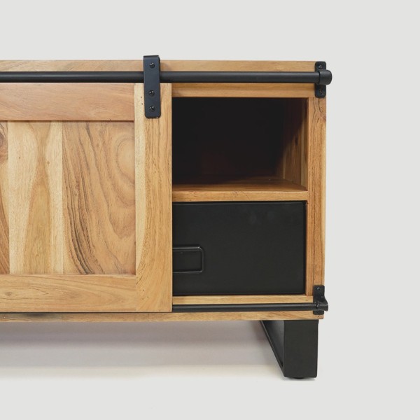 TV-Möbel aus Holz & Metall 200 cm - Osaka