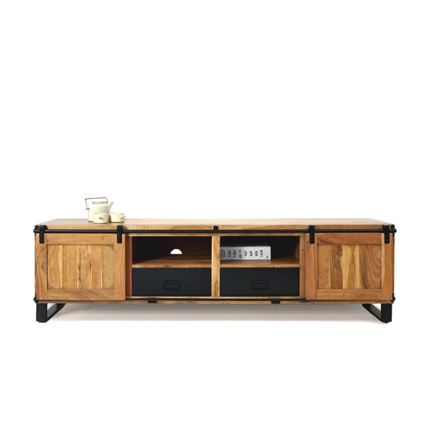 TV-Möbel aus Holz & Metall 200 cm - Osaka