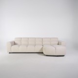 Ecksofa mit 4 Sitzplätzen und rechter Chaiselongue – Elda