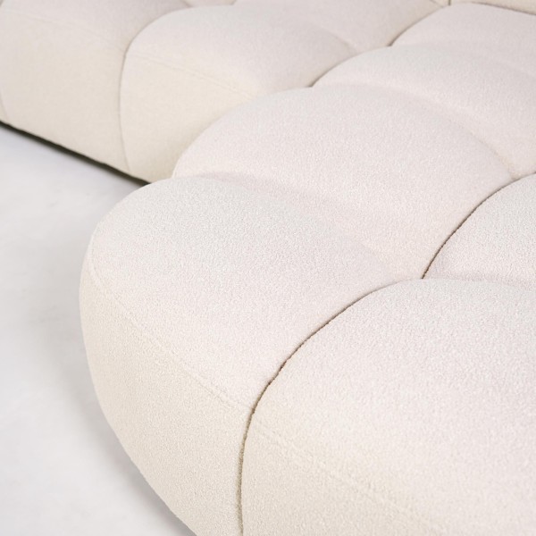 Ecksofa mit 4 Sitzplätzen und rechter Chaiselongue – Elda