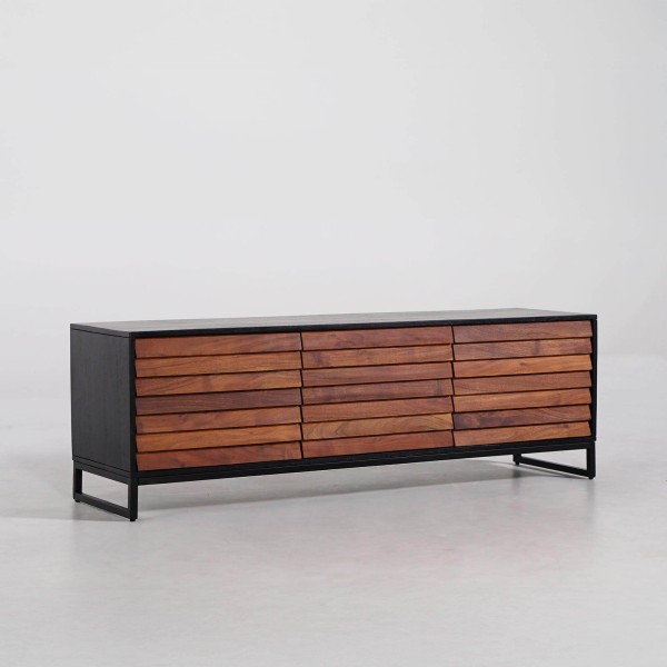 TV-Möbel 150 cm Naturholz - Tamara