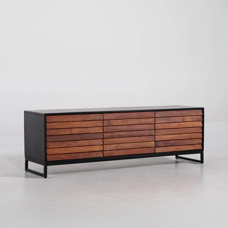 TV-Möbel 150 cm Naturholz - Tamara
