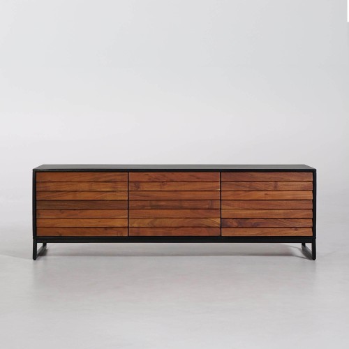 TV-Möbel 150 cm Naturholz - Tamara