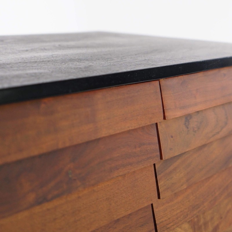 Hochschrank aus Massivholz 80cm - Tamara
