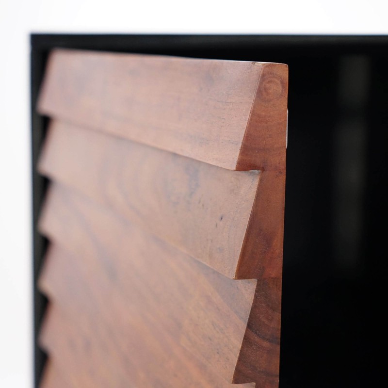 Hochschrank aus Massivholz 80cm - Tamara