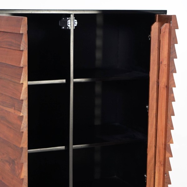 Hochschrank aus Massivholz 80cm - Tamara