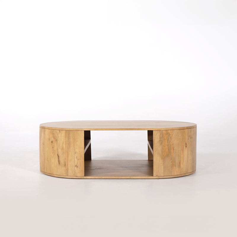 Couchtisch aus Massivholz - Timea