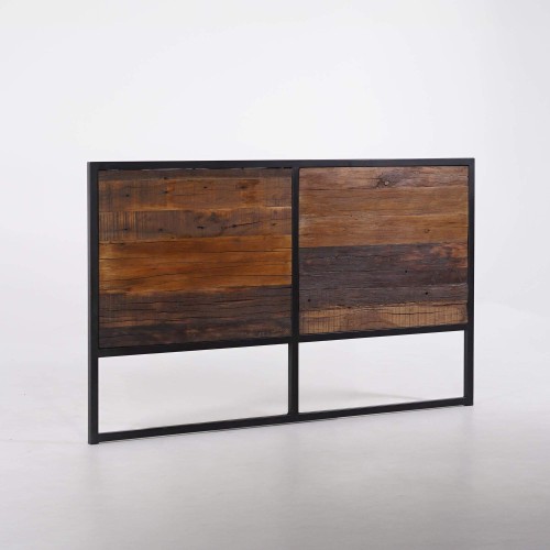 Kopfteil aus recyceltem Holz – Recycled