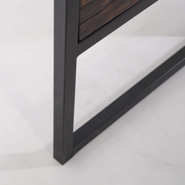 Kopfteil aus recyceltem Holz – Recycled