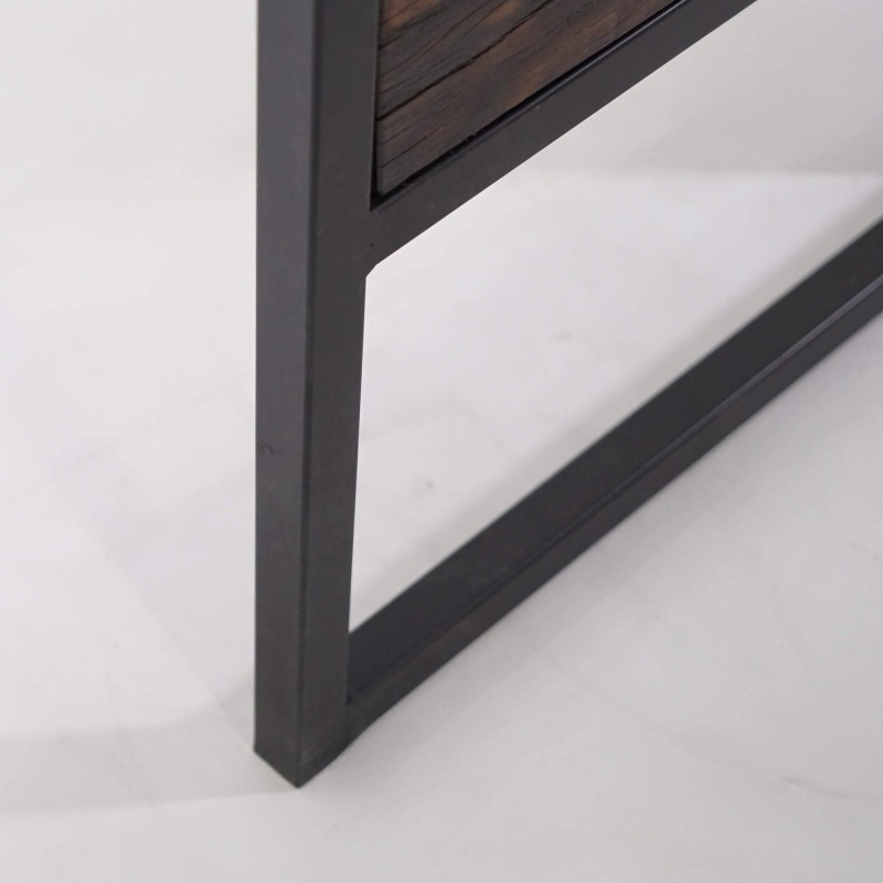 Kopfteil aus recyceltem Holz – Recycled