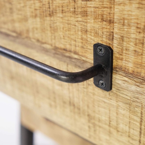 TV-Möbel aus Holz & Metall - Retro Archi