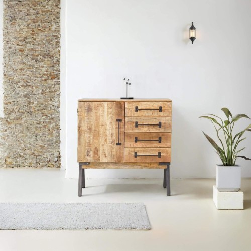 Kleines Sideboard 1 Tür - Retro Archi