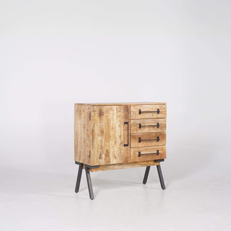 Kleines Sideboard 1 Tür - Retro Archi