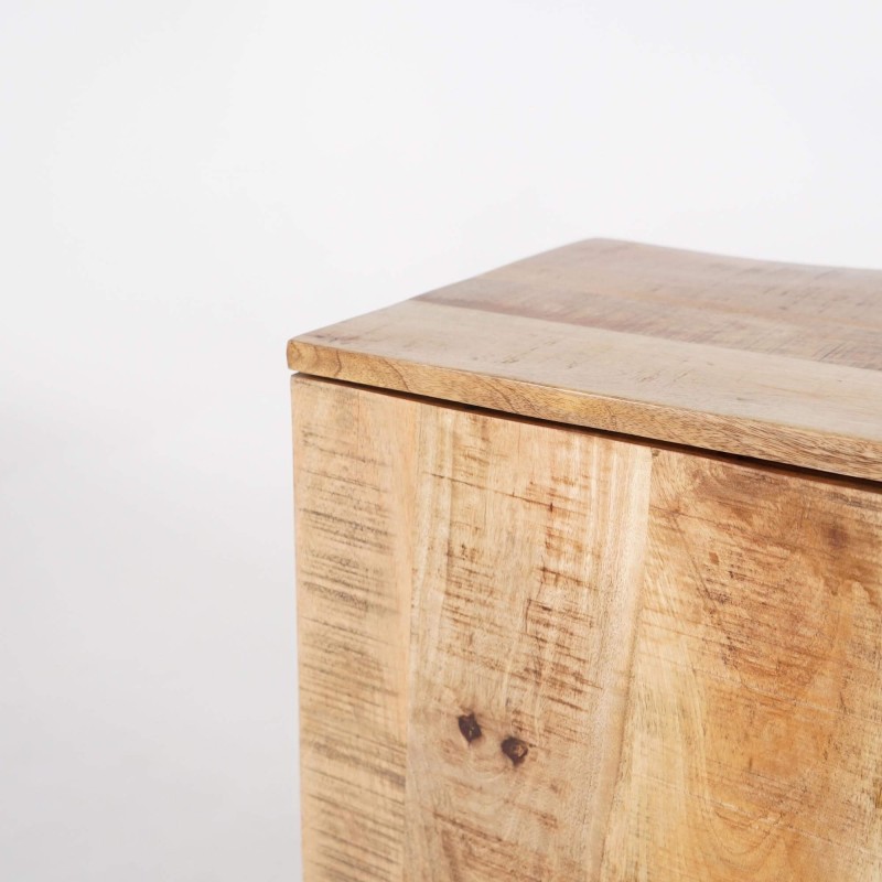 Kleines Sideboard aus Massivholz - Retro Archi