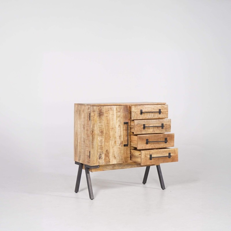 Kleines Sideboard 1 Tür - Retro Archi