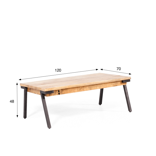 Vintage Couchtisch - Retro Archi