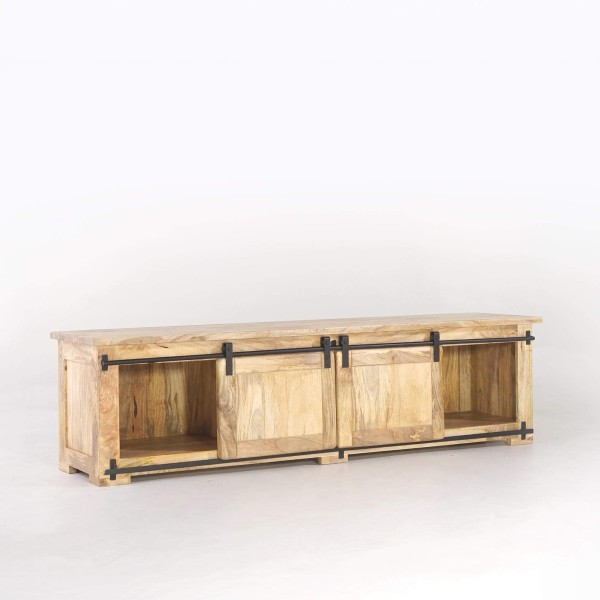 Industrielles TV-Möbel 180 cm mit 4 Schubladen - Paris