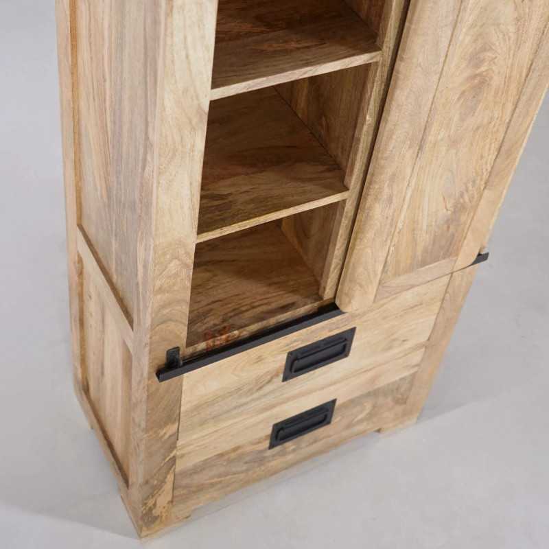 Industrielles Bücherregal aus Massivholz - Paris