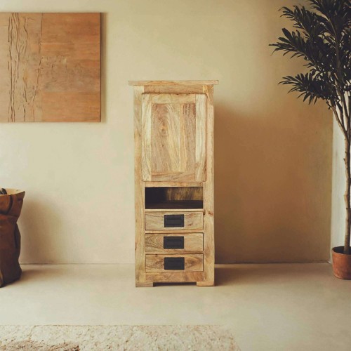 Aufbewahrungsmöbel aus Holz und Metall – Paris