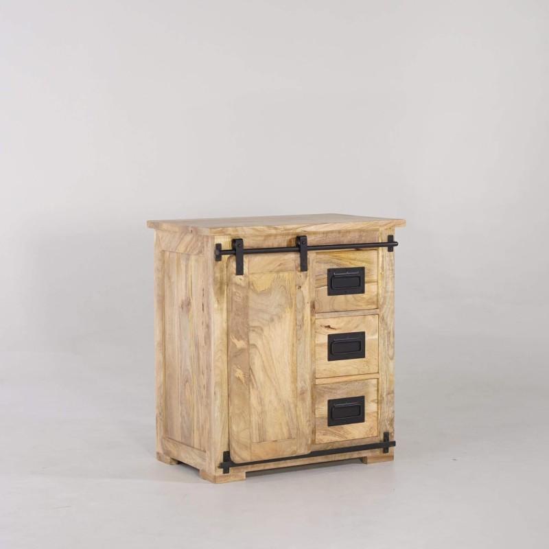 Industrielles Sideboard aus Massivholz 70 cm – Paris