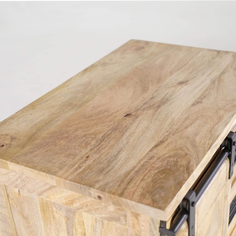 Industrielles Sideboard aus Massivholz 70 cm – Paris
