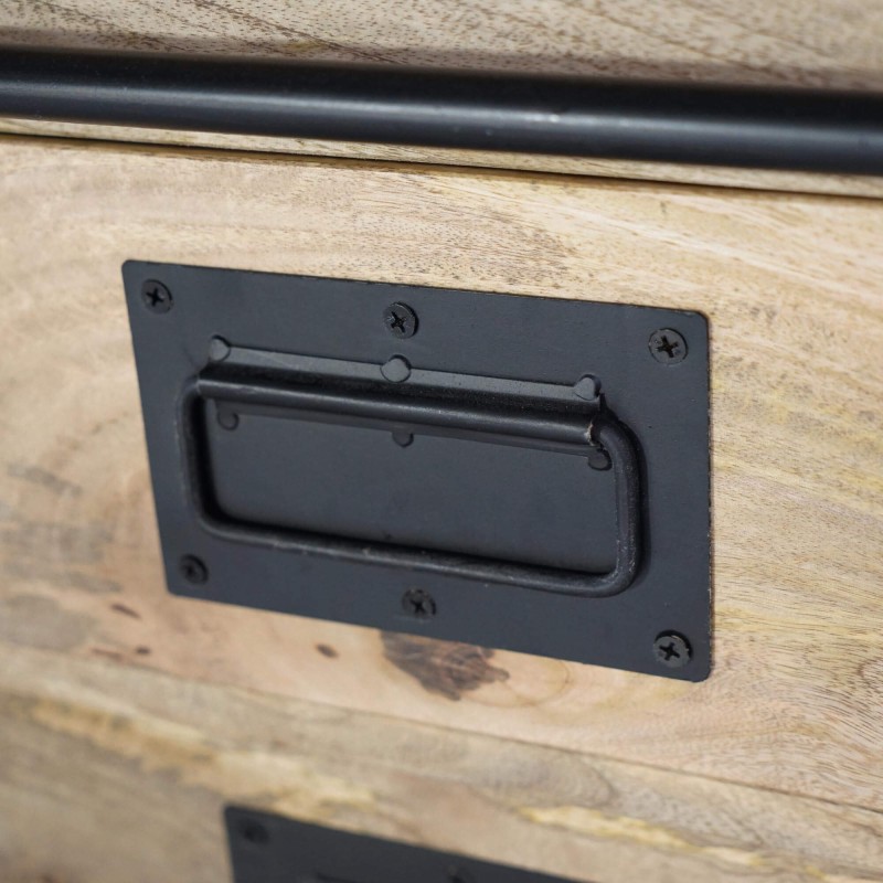 Unterschrank aus Holz und Metall – Paris