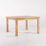Quadratischer Esstisch aus Massivholz - Paris
