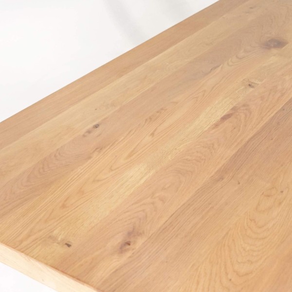 Esstisch aus massiver Eiche 200 cm - Yseult