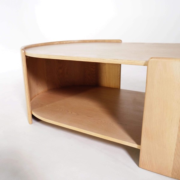 Couchtisch aus massiver Eiche 110 cm - Lago