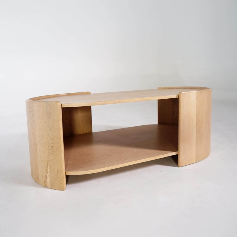 Design-Couchtisch aus Eiche – Lago