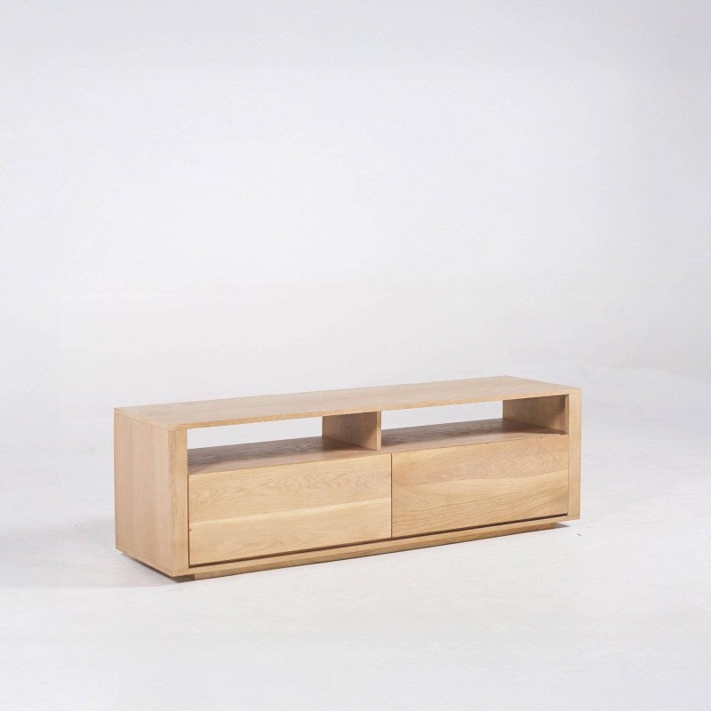 TV-Möbel aus naturbelassener Eiche 140 cm - Yseult
