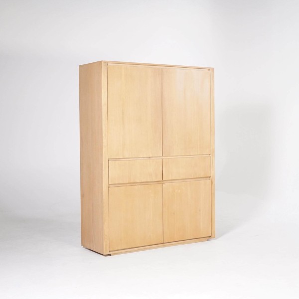 Buffetschrank aus naturbelassener Eiche 120 cm - Yseult
