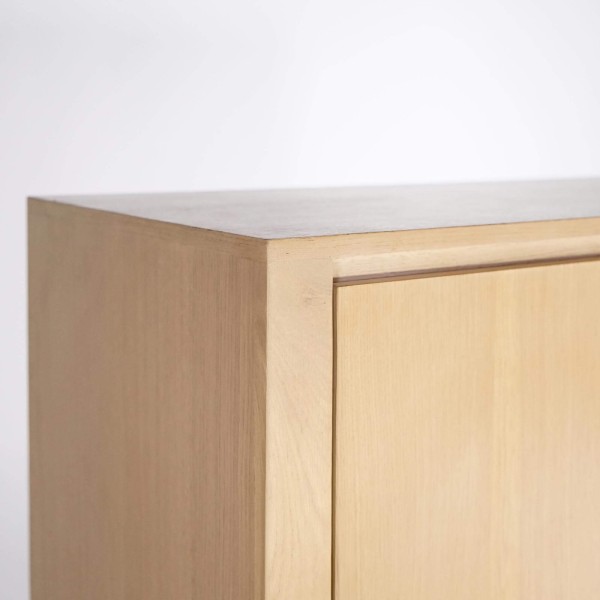 Buffetschrank aus naturbelassener Eiche 120 cm - Yseult