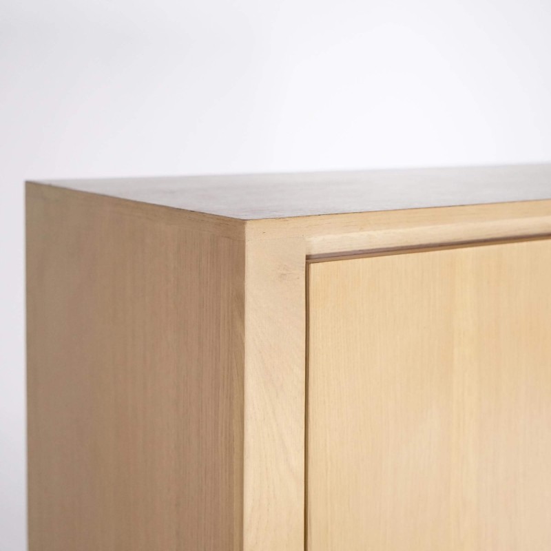 Buffetschrank aus naturbelassener Eiche 120 cm - Yseult