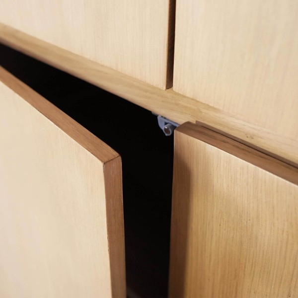 Buffetschrank aus naturbelassener Eiche 120 cm - Yseult