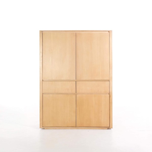 Buffetschrank aus naturbelassener Eiche 120 cm - Yseult