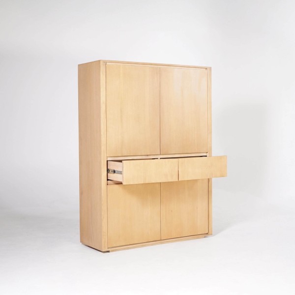 Buffetschrank aus naturbelassener Eiche 120 cm - Yseult