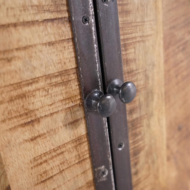 4-türiges Industrie-Sideboard Manchester