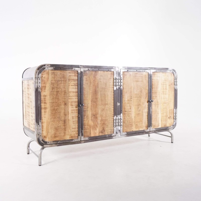 4-türiges Industrie-Sideboard Manchester