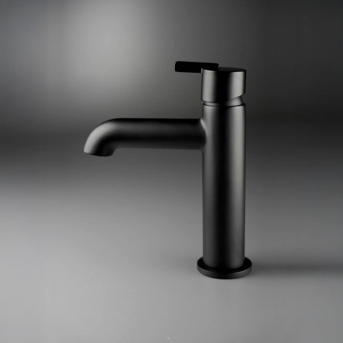 Thermostatischer Mischhahn für Badezimmer-Waschbecken Silia, Nero