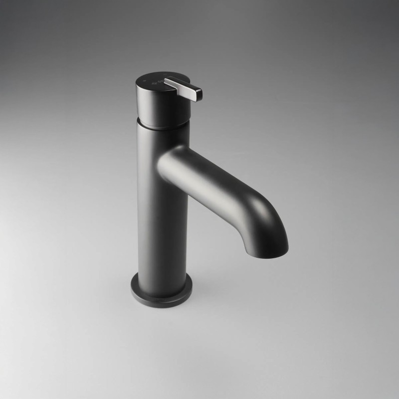Thermostatischer Mischhahn für Badezimmer-Waschbecken Silia, Nero