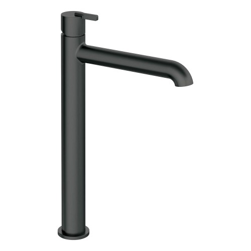 Armatur für Aufsatzwaschbecken mit Thermostatmischer Silia, Nero