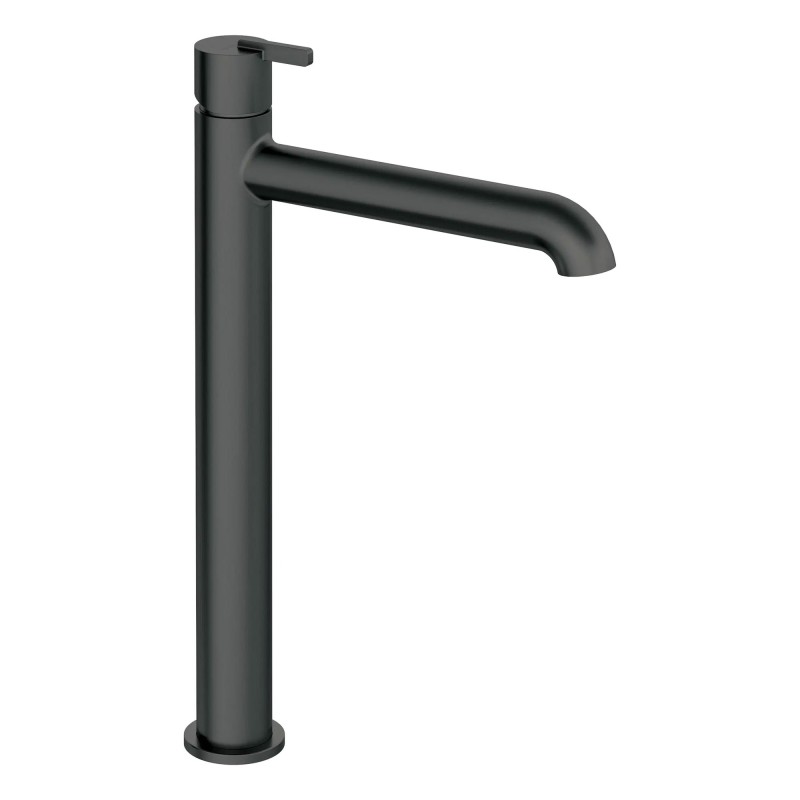 Armatur für Aufsatzwaschbecken mit Thermostatmischer Silia, Nero