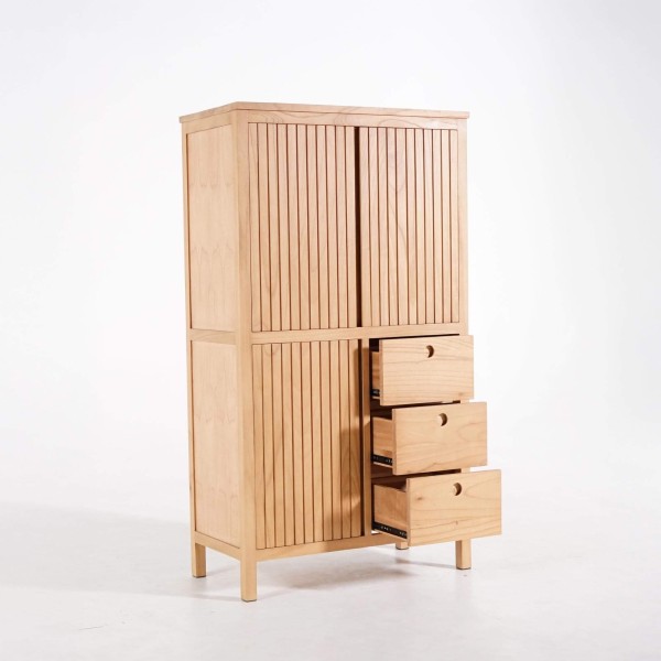 Massivholzschrank - Rohini
